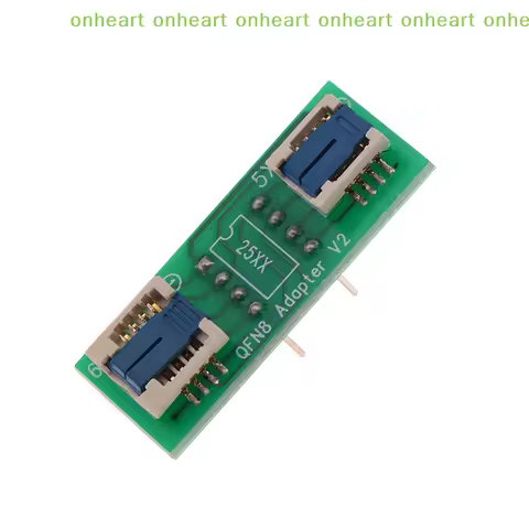 [C]QFN8/WSON8 Universal Two-in-one Socket / Adapter For Both 6*5MM And 8*6MM Chips SMT BIOS Flash So