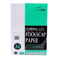 A4 Green Foolscap Paper 100's
