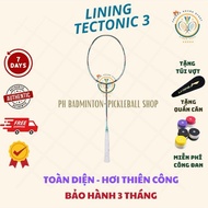 [Weaving string+Free bag-grip] Genuine Li-Ning Raid Tectonic 3 (4U) badminton racket