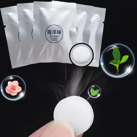 5/10/15/20PCS Car Air Freshener Supplement Solid Fragrance Scent Air Outlet Perfume Refill Tablets O