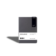 Zequenz The Color B6 "Storm" Dark Grey Notebook Size B6