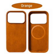 【A Boutique】 Magnetic Alcantara i Phone Case Cover On For Magsafe Wallet iphone 17 Pro Max Air 5G Pr