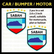 Star Sabah - Car Sticker / Bumper Sticker