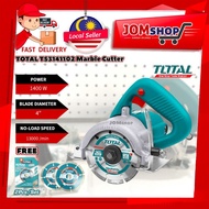 TOTAL Marble Cutter Wood  TS3141102 1400W /  4'' For For Cutting Marble, Tile ,Wood Cutting FREE 2 C