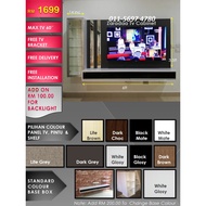 🔥 [FREE INSTALL &amp; BRACKET TV] 🔥 KABINET TV MODEN KONSEP MAMPU BELI RM1699 🔥