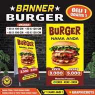 Latest Model Burger Banner, Latest Model Burger Banner