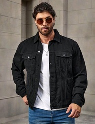 High Quality Mens Denim Jackets Material Soft Fashionable Jackets For Men
