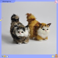 Lovely Simulation Stuffed Plush Soft Cat Toys Cute Best Y2B4 P9I0 Gift Toy Kids P0O9 V3Z3