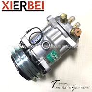 7 Cylinder Refrigeration Compressor Engineering Vehicle Air Conditioner Air Conditioner Pump Suitabl