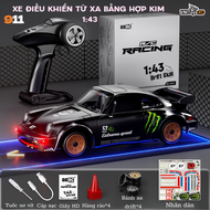Xe Drift Mini Điều khiển 1:43 88RC Vỏ Kim Loại – Có Đèn LED Cửa Mở ESP Chống Trượt 2.4GHz 4WD
