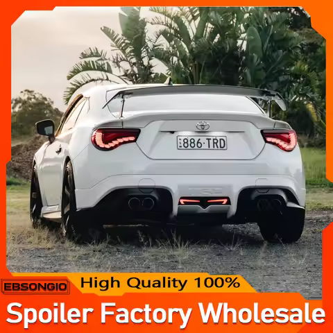 SARD STYLE RACING CARBON LSR REAR WING TRANK SPOILER FOR TOYOTA 86 SCION FR-S SUBARU BRZ 2013-2020