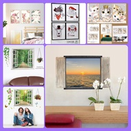 LUCKY CAT - WINDOW WALL STICKER WINDOW STICKER VIEW STICKER WINDOW WALL DECORATION WINDOWS WALLSTICK