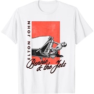 Elton John Official Bennie And The Jets Piano T-Shirt - Elton John T-Shirt - Men's T-Shirt - Elton J