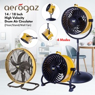 (6.6 MEGA SALES) Caterpillar 9 / 14 / 18 inch High Velocity Drum Air Circulator / Stand Fan / Floor Fan / Wall Fan