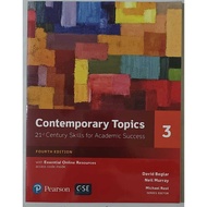 Contemporary Topics Book 3: 21st Century Skills for Academic Success Student's
