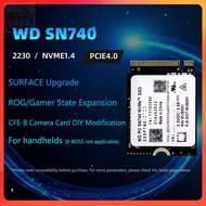 CocoCart SG Western Digital SN740 SSD 1TB/2TB m.2 2230 WD SN740 SSD NVMe PCIe4.0 SSD for Steam deck 