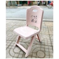 Ghế gấp gọn nhựa đúc tựa lưng Hokori Việt Nhật. D29 x R28 x C50cm. Ghế dùng ở nhà đi học đi dã ngoại