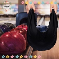 CEDAR Bowling Ball Cleaning Bag, Black Color Bowling Accessories Bowling Carry Bag, Super Soft Micro