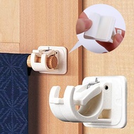 [ 2Pcs ] [ Self Adhesive Curtain Rod Bracket ] [ Fixings Hanging Rod Holder ] [ Wall Curtain Hanging Rod Clamp Hooks ]