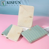 KISFUN Mini Budget Binder Cover, Creative INS Loose-leaf Book Cover, Practical Portable A5/A6 3D Not
