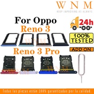 For Oppo Reno 3 / Reno 3 Pro Sim Card Tray Sim Card Slot Holder Card Holder Reader SD Slot Adapter R
