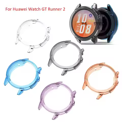 For Huawei Watch GT Runner 2 Case Cover TPU Protective Shell Frame Bumper For Huawei GT Runner 2 Pro