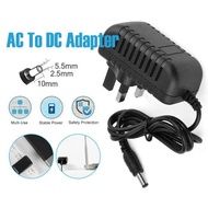 🔌 Universal Charger AC to DC adapter 100V-240V 12.6V 1A UK Adapter Converter Powerbank