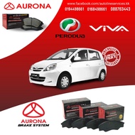 Perodua Viva Kancil Axia Bezza Myvi Lagi Best Aurona Brake Pad AUR561912 AUR560435 AUR562090 Front G