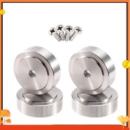 For Speaker Isolation Stand Feet Pad 4Pcs Stainless Steel for Speaker Spikes Stand Pad