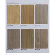 NEW FIT SHEET WOOD GRAIN PVC SHEET WOODGRAIN PVC SHEET WOOD FIBER