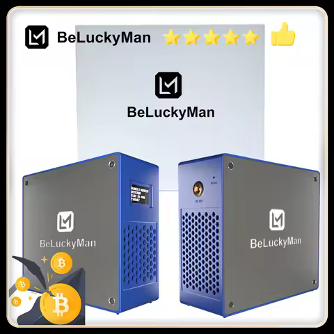 Asic Miner Lucky Miner LV07 BTC Miner 1TH/S SHA256 BM1366 25W Bitcoin miner machine lottery Device A