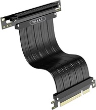 Zenithra PCIe 4.0 Riser Cable 200mm, 90-Degree Right Angle Adapter – Compatible with RTX 4090/4080/4