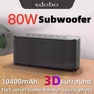 Original XDOBO X8 Plus Wireless Bluetooth Speaker Portable Sound Column Ultra-high Power 80W Subwoof