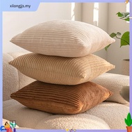 Solid Color Hug Pillow Case Car Sofa Cushion Cover Strip Flannel Pillow Bed Backrest Pillow Mat Cove