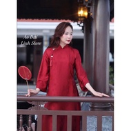 Brocade ao dai, dragon life, engagement ao dai, wedding ao dai - Women's Fashion Women Dress