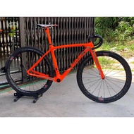 EMC EQUIP 1.4 CARBON FRAMESET ( SIZE 49 ) + PROLITE CARBON WHEELSET (CERAMIC BEARING)