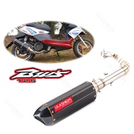 Exhaust YW125 ZUMA125 BWS150 BWS125 Motorcycle Exhaust Middle Pipe Muffler db killer For Yamaha BWS 