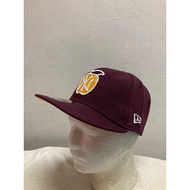 New Era 9Fifty NY Yankees Icon Logo Maroon Cap Yellow UV(M/L)