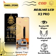 LCD G0LDEN CR0WN TOUCHSCREEN REALM3 X2 PRO / REN0 ACE ORIGINAL FULLSET COMPLETE...