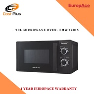 EUROPACE EMW 1201S 20L MICROWAVE OVEN - 1 YEAR MANUFACTURER WARRANTY + FREE DELIVERY