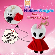 BCT✨Hollow Knight Teddy Bear Doll Cute Hollow Knight Hornet Plush Keychain Anime Plushy Stuffed Toys