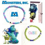 Monster Inc Sullivan & Mike Wazowski Beads Bracelet | Monster Inc Bead Bracelet