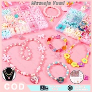 DIY Beaded Necklace 24 Boxes Accessories / Girls 3D Woven Beads / DIY Necklace Bracelet Toys Puzzle 