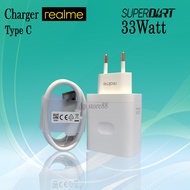 Charger Realme 33Watt Original Super Dart Vooc USB Type C