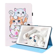 Case for Samsung Tab A 8.0 A8 2019 Cover SM-T290 SM-T295 Cute Cat Panda Painted Tablet Cover for Funda Samsung Galaxy Tab A8 2019 Case