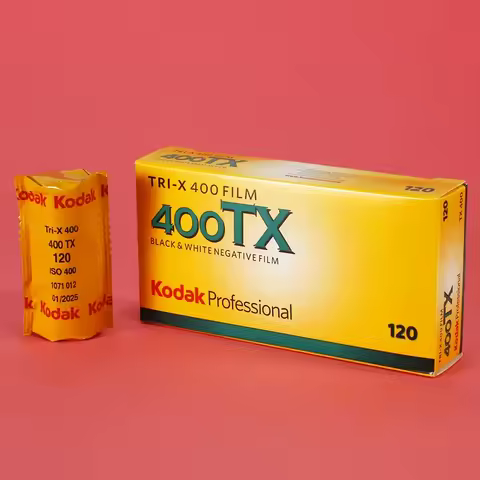 Kodak TRI-X 400TX Professional IOS 400 120 Black and White Negative B & W Film 1-5 Roll For Kodak Fu