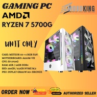 Ryzen 7 5700G Computer Set | Gaming PC | 8/16GB RAM | 256/512GB SSD | Vega 8 Graphics | to Use