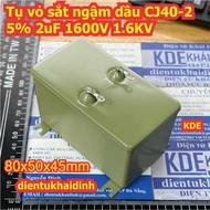 CJ40-2 CJ40 5% 0.47uF 2uF 1600V 1.6KV 1.0uF 1000V kde9078