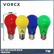 IWACHI LED Color Bulb A60 7W E27 Decorative Light