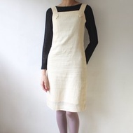 FOAK古著 Balenciaga巴黎世家麻料吊帶洋裝